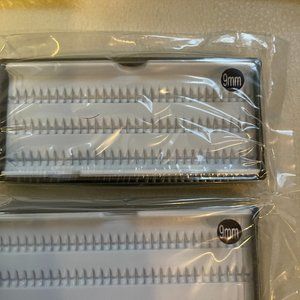 Xtreme lashes 6 Packs of professional extensions Black  9mm 11mm 13mm